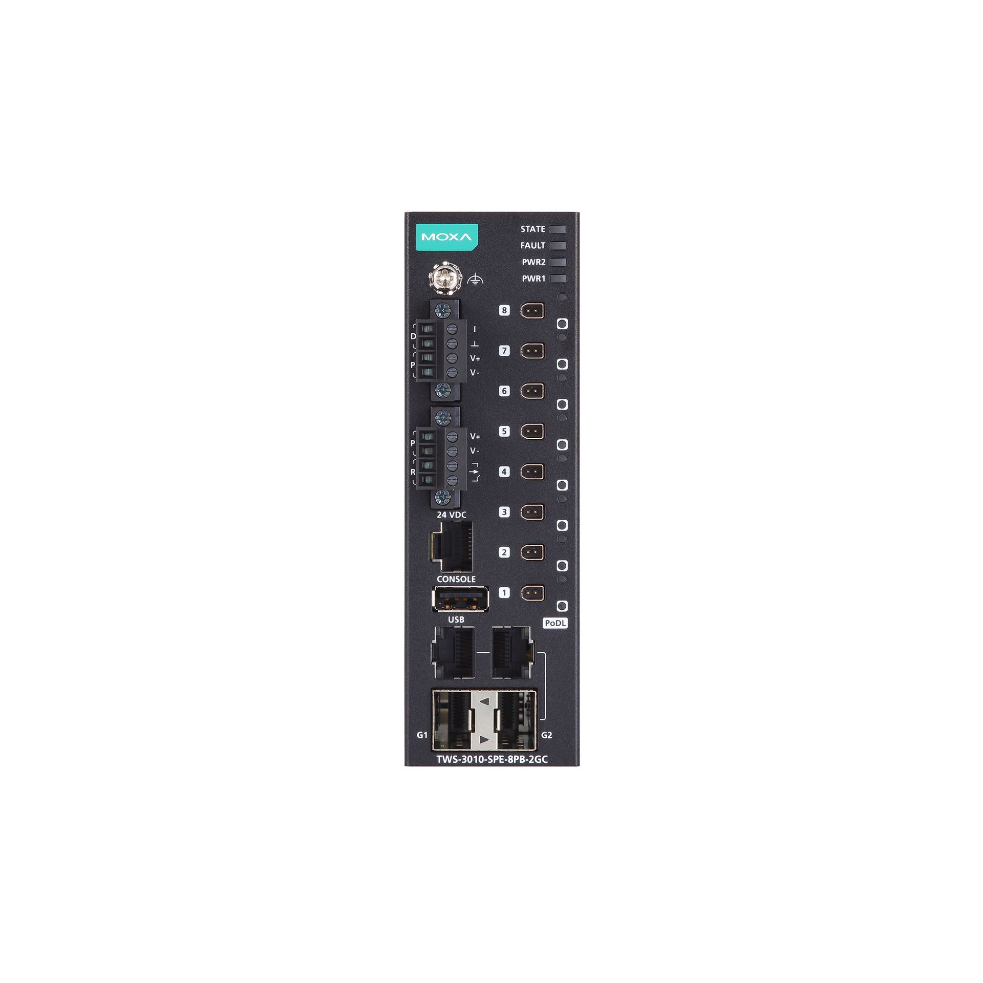 Коммутатор TWS-3010-SPE-8PB-2GC-T