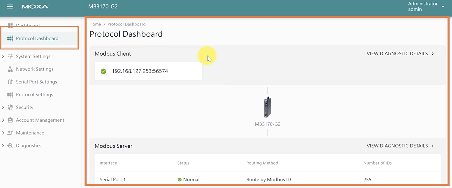 промышленные Modbus шлюзы серии MGate MB3000-G2