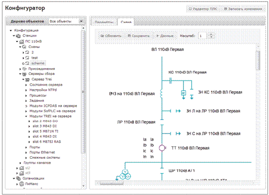 Веб-интерфейс &laquo;Монолит ПО&raquo;